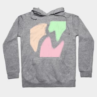 Colorful watercolor abstract texture art Hoodie